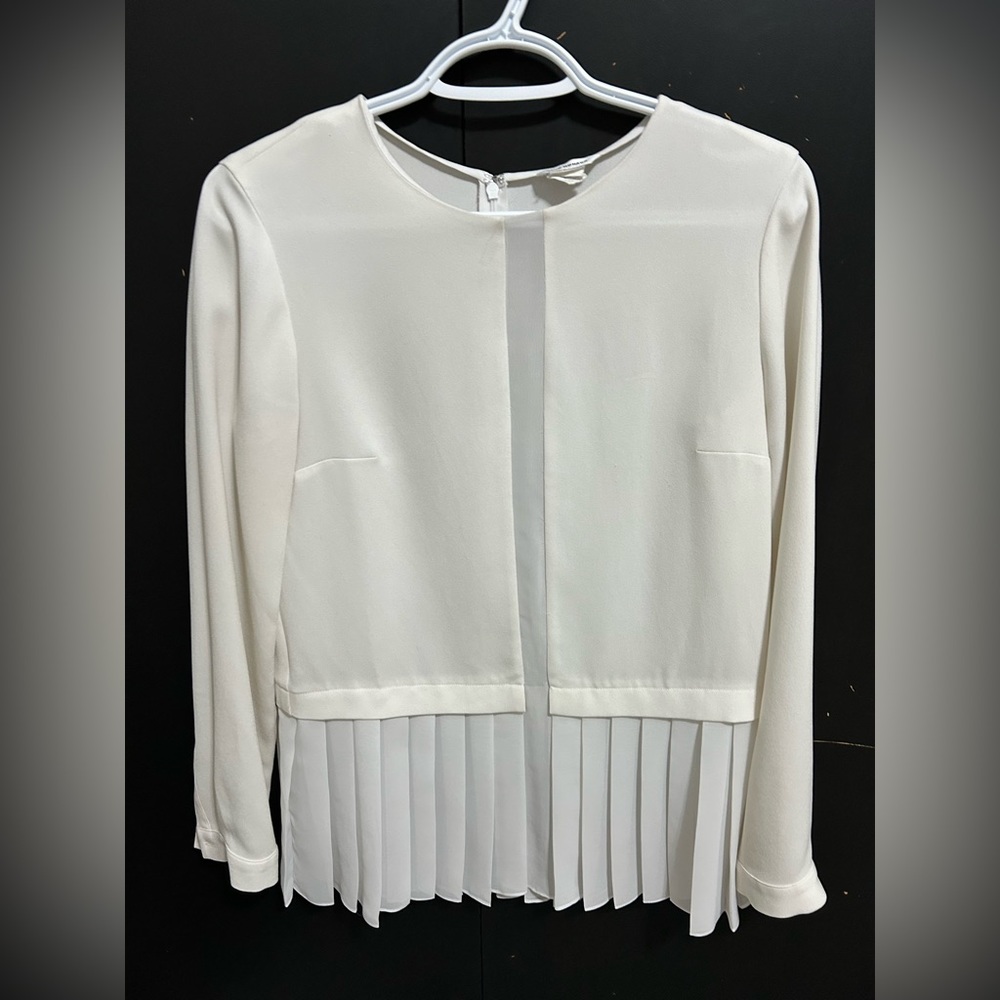 Club Monaco white blouse